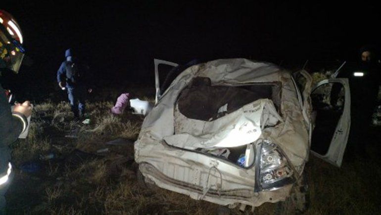 Una familia cipoleña sufrió un brutal vuelco camino a El Cholar