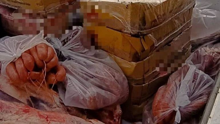 Cerca de 1.400 kilos de carne secuestraron en carnicerías del Alto Valle rionegrino. 