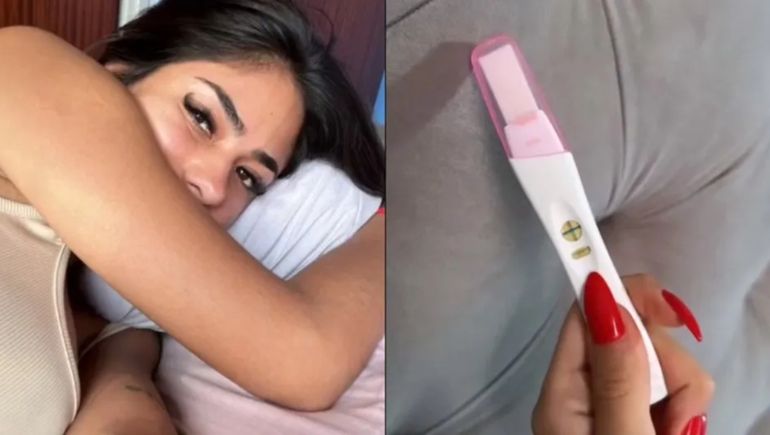 Daniela Celis y Thiago Medina esperan gemelos.