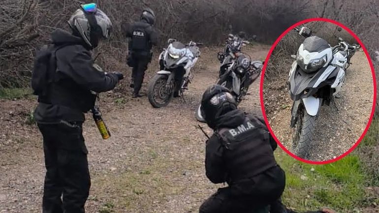 Escapó en una moto al ver a la Policía y terminó detenido: descubrieron algo clave en el Alto Valle.
