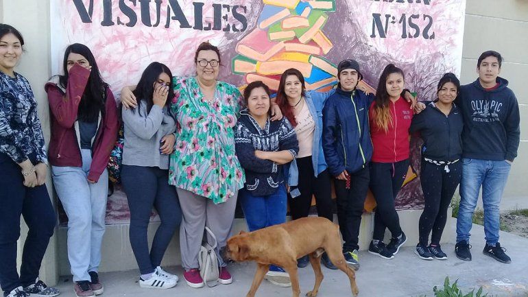 En la escuela del Mapu derriban estigmas con la fuerza del arte