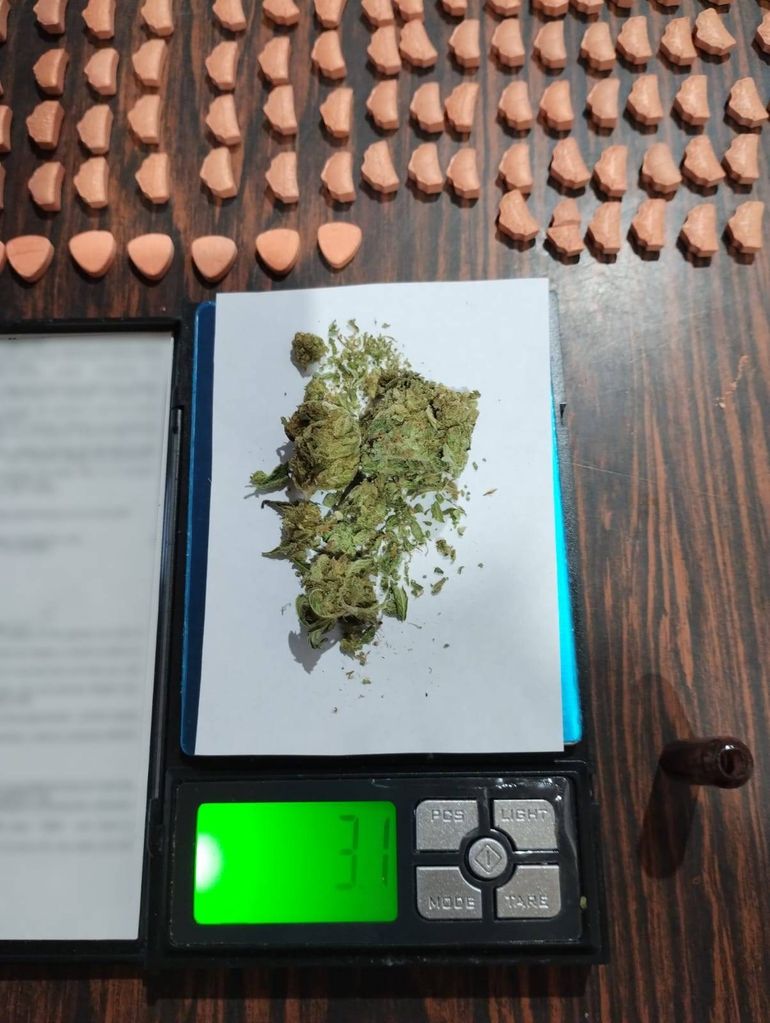 Apresaron a pasajero de un micro que llevaba casi un millar de pastillas de éxtasis