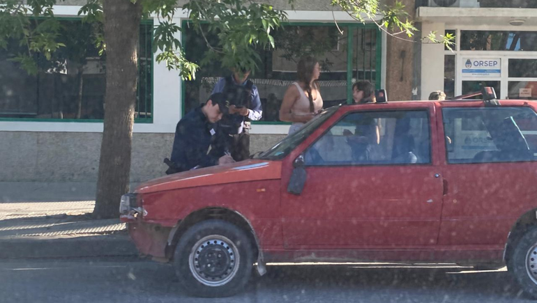 Dos pasajeras debieron ser asistidas por el SIARME en el lugar.