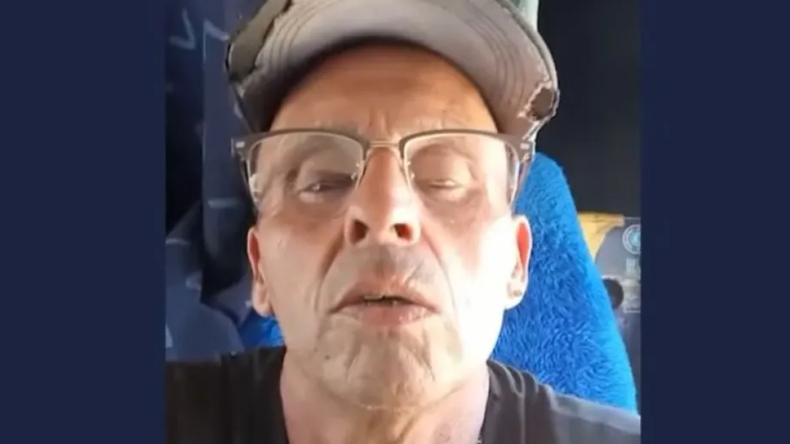 El camionero escrachado por hacer un graffiti en el Parque Nacional Nahuel Huapi pidió disculpas. | LMCipolletti.com El camionero escrachado por hacer un graffiti en el Parque Nacional Nahuel Huapi pidió disculpas.