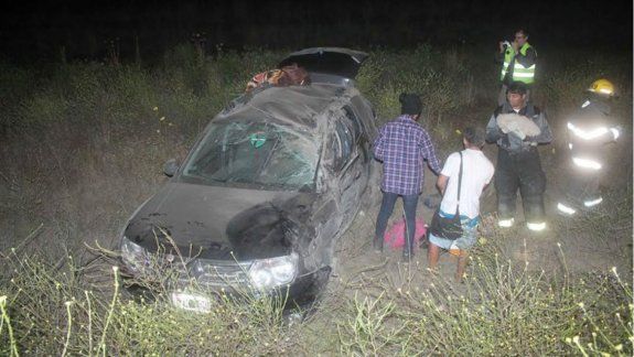 Una familia de Fernández Oro resultó herida en un choque sobre la Ruta 40