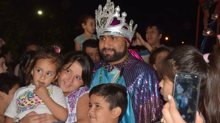 Los Reyes Magos llevaron alegría y regalos a los niños