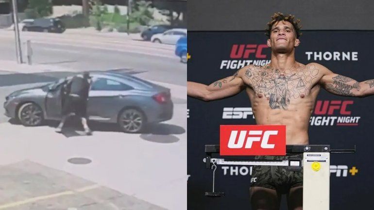 Viral: intentó robarle el auto a luchador de UFC y recibió una paliza