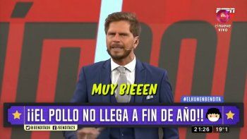 famoso programa advierte que a vignolo se lo llevan puesto y le queda poco...