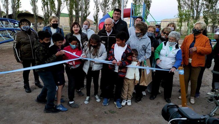 ¡A disfrutar!: Cipolletti ya tiene su nuevo Paseo de la Niñez 