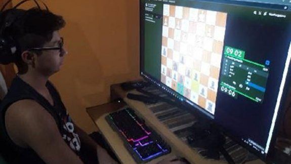El ajedrez virtual unió a cientos de jugadores patagónicos