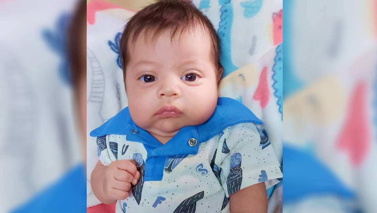 Otro hermoso bebé cipoleño en manos de Dios por neumonía grave