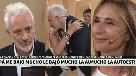 Gladys Florimonte contó que lleva el nombre de la amante de su papá