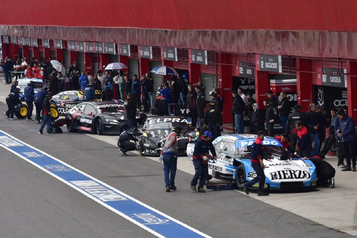 La zona de boxes del circuito de Termas de Río Hondo.&nbsp;