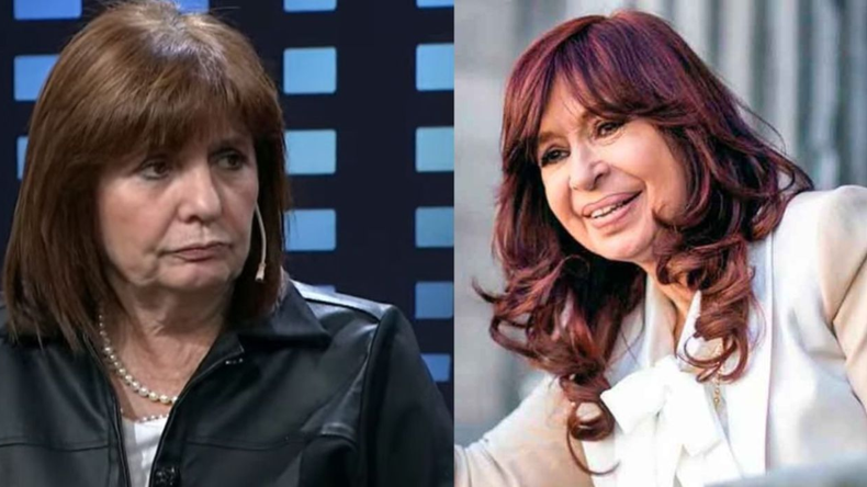 Por las redes, Cristina apuntó a la ministra de Seguridad