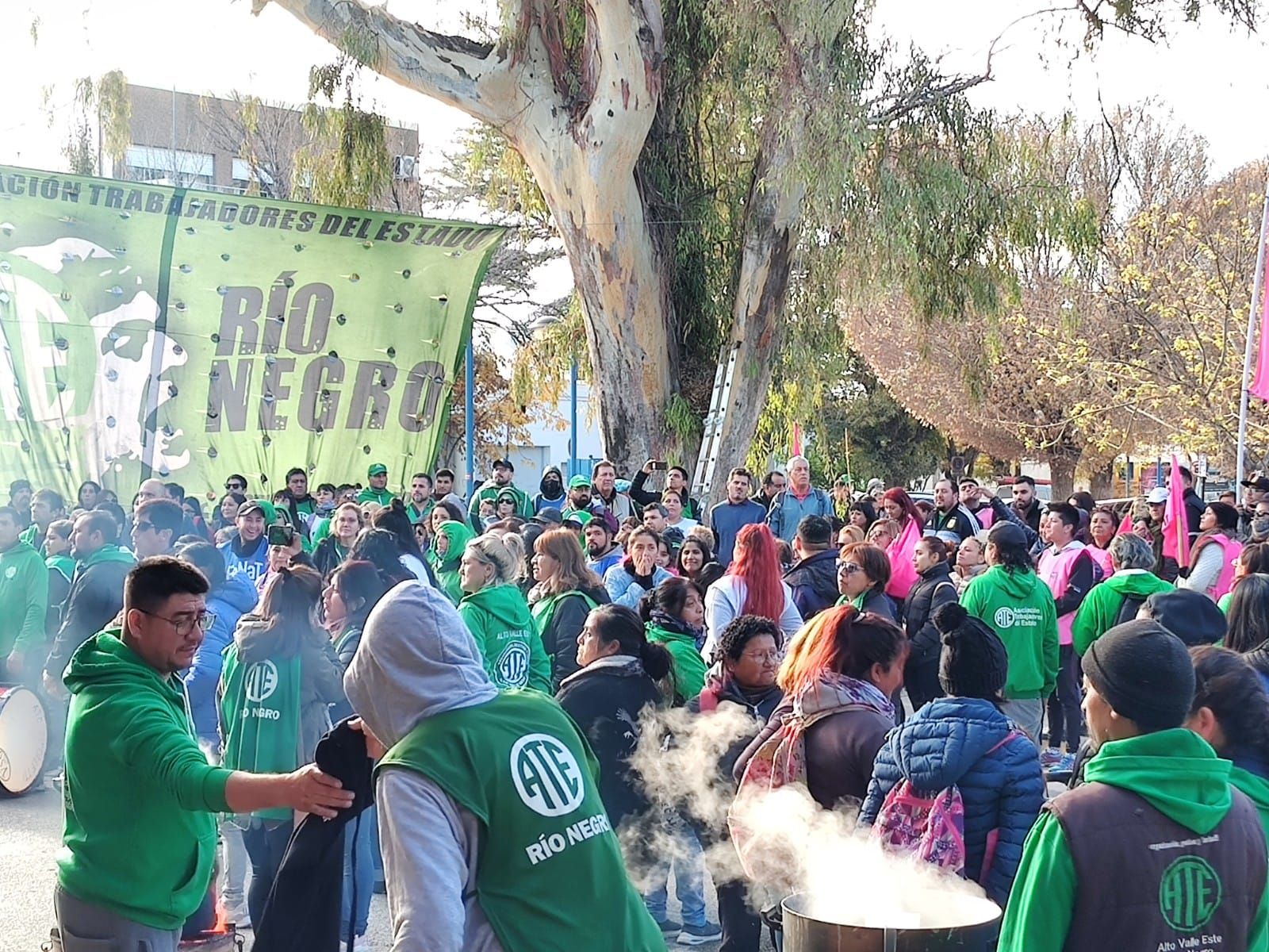 Lunes complicado: ATE bloquea los puentes Cipolletti-Neuquén