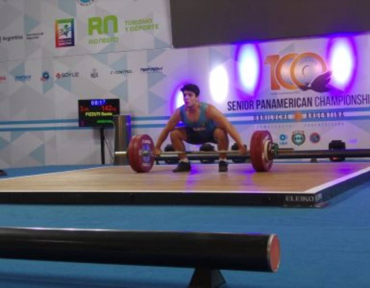 El rionegrino Dante Pizzuti hizo triple podio en el Panamericano