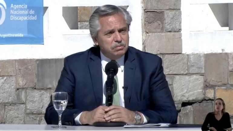 Alberto Fernández presentó AccesAr, para personas con discapacidad