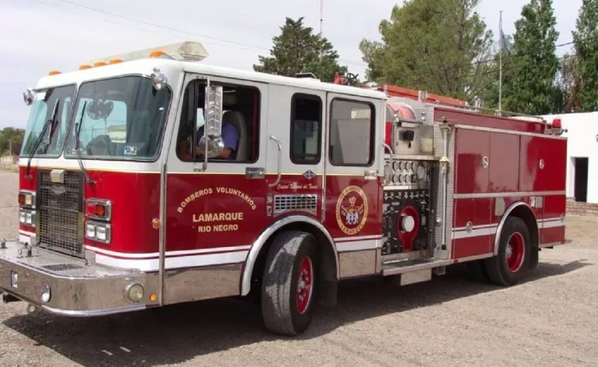La Asociación de Bomberos Voluntarios de Lamarque lanzó una nueva rifa solidaria con el propósito de recaudar fondos. Foto: archivo.