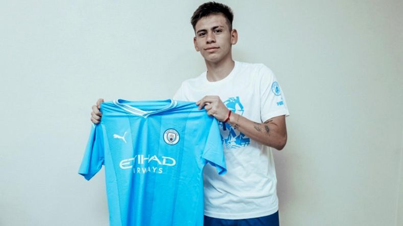 El Manchester City definió cuál será el futuro del Diablito Echeverri en 2025