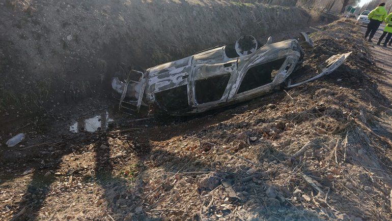 En silencio y con dolor, despidieron al hombre que murió en el vuelco de Ruta 65