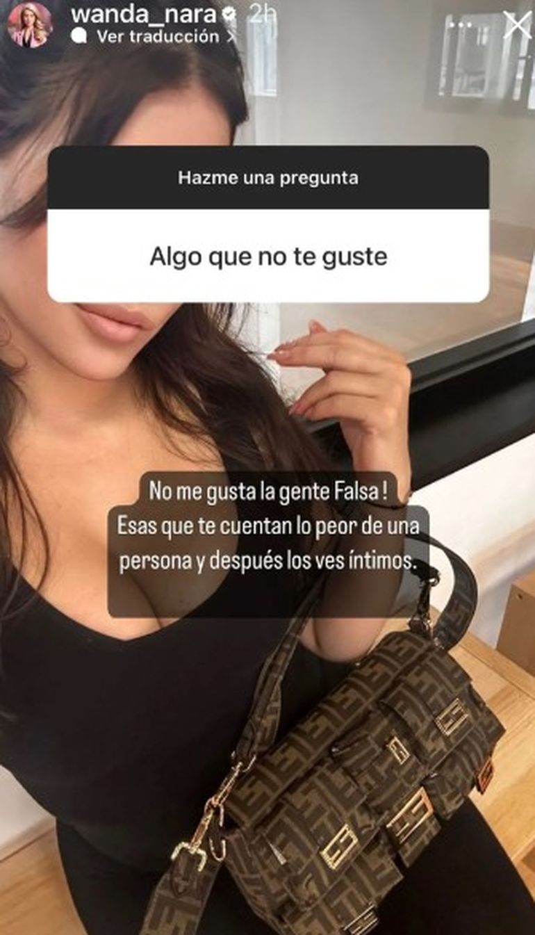 Wanda fue durísima con Elián Valenzuela.