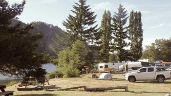 El incidente ocurrió en un camping a orillas del lago Gutiérrez.