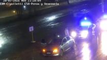 El Peugeot 208 fue localizado pocos minutos después en Cipolletti. Foto: Gentileza. El Peugeot 208 fue localizado pocos minutos después en Cipolletti. Foto: Gentileza.