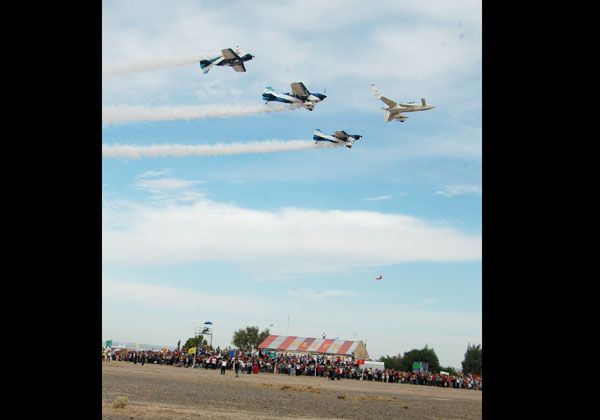 La magia se adueñó del cielo allense
