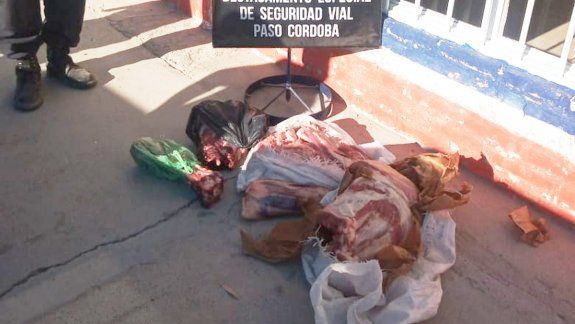 Decomisaron carne vacuna proveniente de faena clandestina