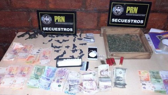 Lamarque: la Policía desarticuló un punto de venta de drogas