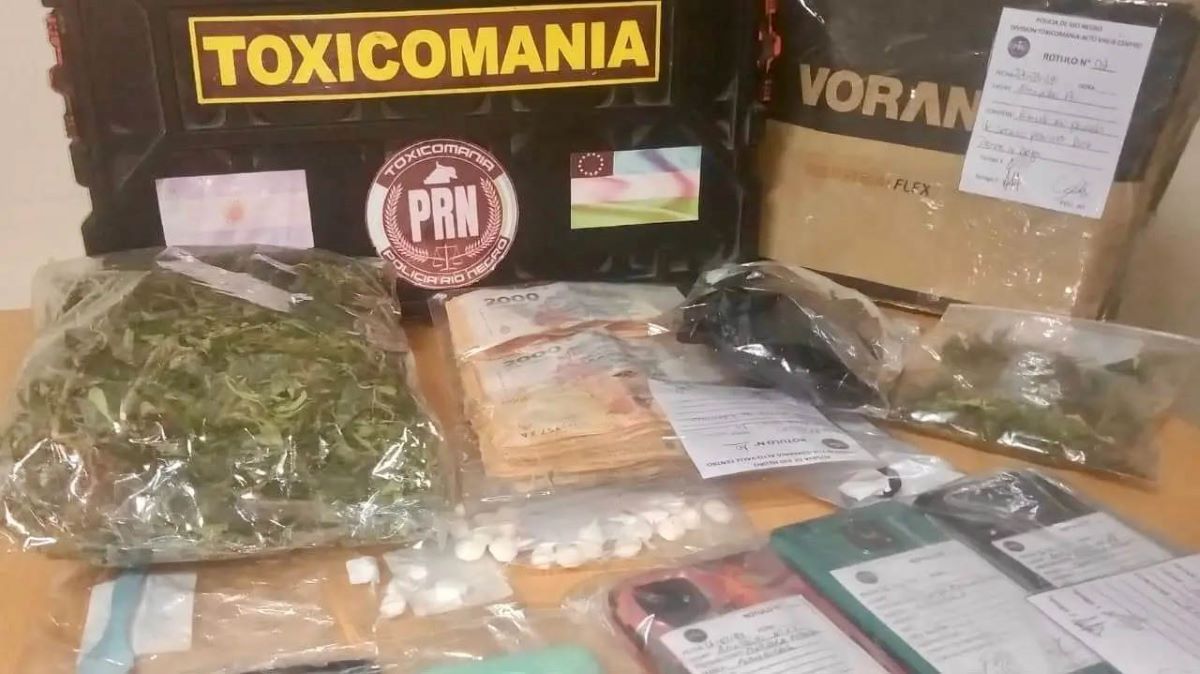 La Policía rionegrina desactivó otro kiosco de drogas en Allen.&nbsp;