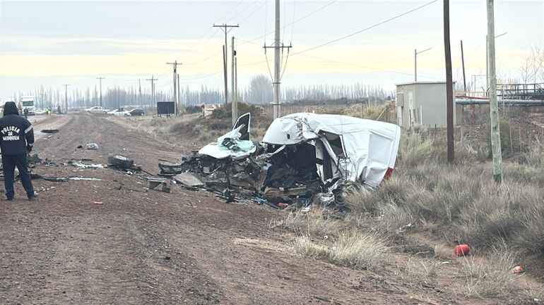 Grave choque en San Patricio del Chañar: murieron dos estatales que iban camino a un acto oficial