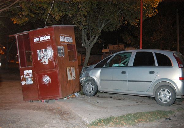 Dos accidentes de tránsito en Avenida Alem