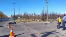 El choque fatal ocurrió en la Ruta Chica, cerca de General Roca / Foto Gentileza