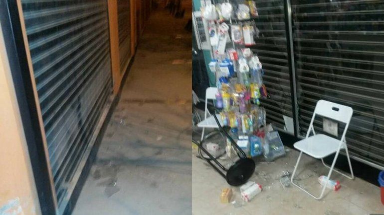 Quiso robar una farmacia y el dueño se defendió a los sillazos