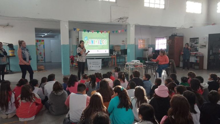Pequeños cipoleños aprendieron sobre el cuidado y respeto hacia los animales
