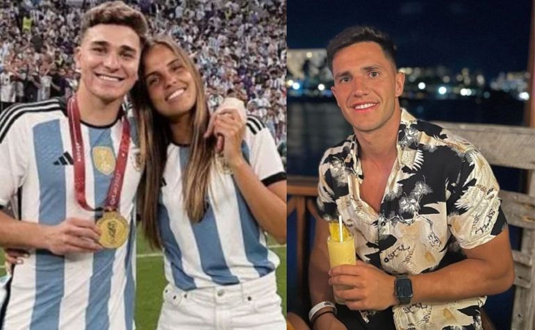 La pareja de Julián Álvarez y Emilia Ferraro se vio en jaque por otro futbolista