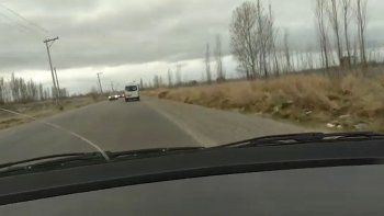 chofer transportaba nenes de un jardin a 130 km/h