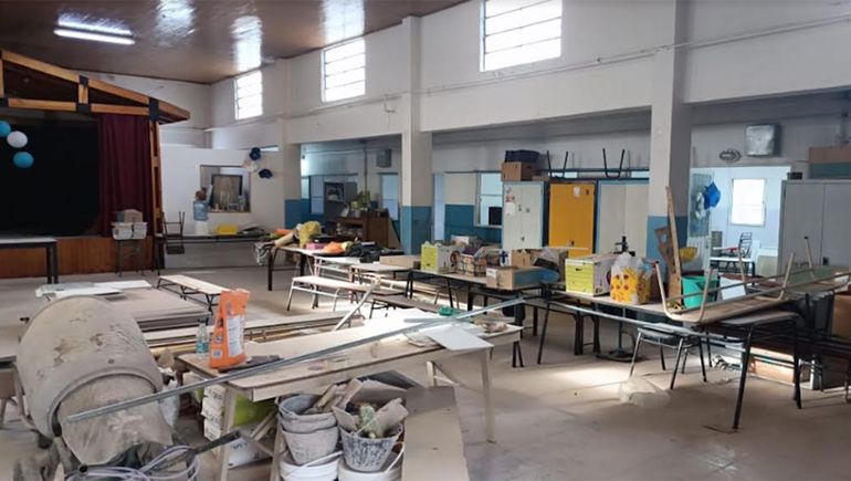 Unter denunció la falta de previsión del gobierno en la Escuela 300 de San Isidro