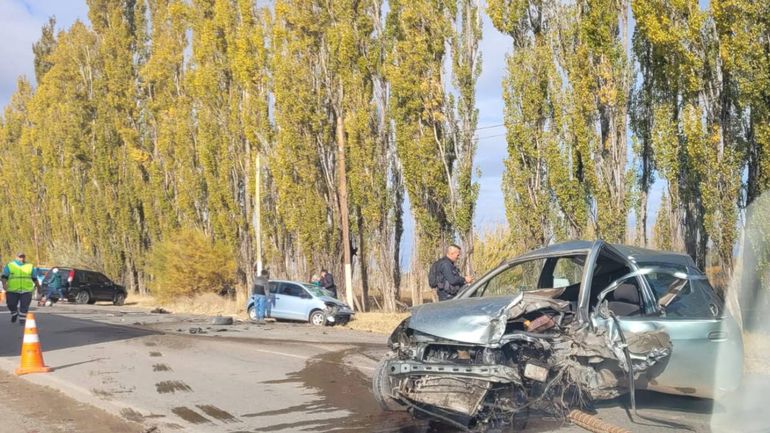 El choque sobre Ruta 65 dejó al menos tres heridos.&nbsp;