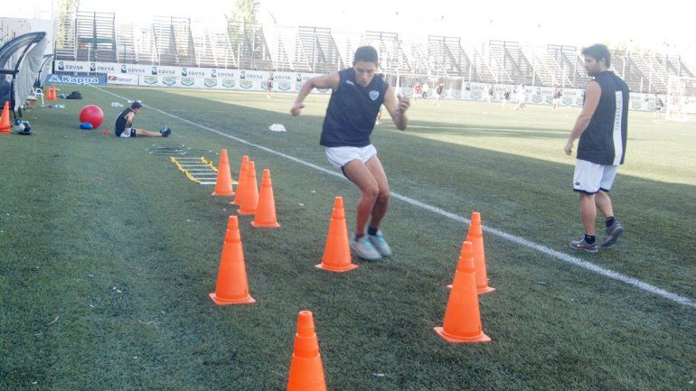 El Coco Gaitán iniciará la semana con entrenamientos normales.