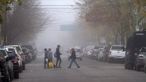 La niebla complicó el tránsito en las rutas de la región