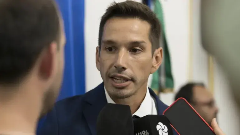 Agustín Ríos, ministro de Gobierno y Trabajo de Río Negro. Foto: Gentileza.