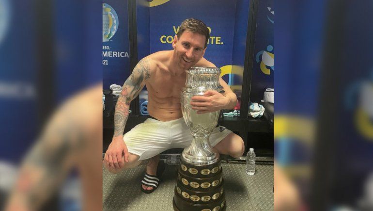 Messi: Este partido va a quedar en la historia por ganarle a Brasil en Brasil