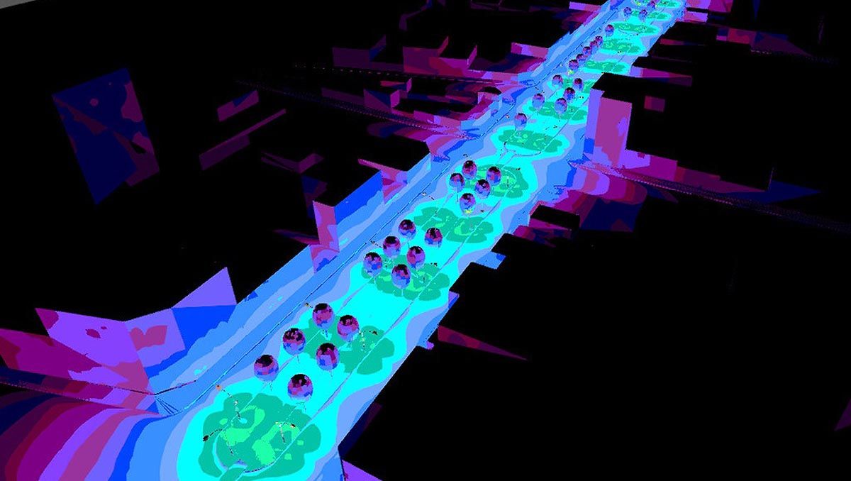 Mirá cómo quedará la calle Alem con la nueva iluminación