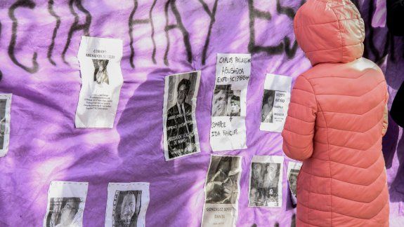 Familiares de los nenes presuntamente abusados protestaron en Tribunales.