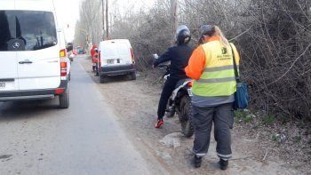 andaba en una moto robada y lo pesco la caminera