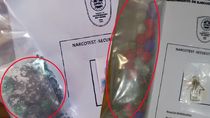 Las drogas secuestradas a la mujer que había ido a visitar a un preso del Penal de Cipolletti.&nbsp;