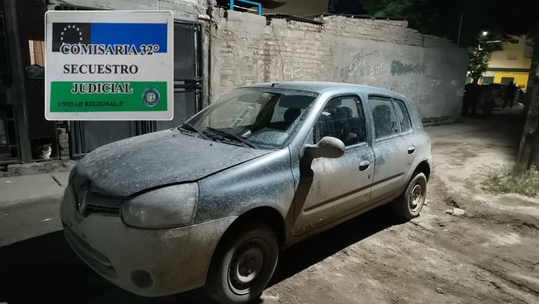 El Clío robado la semana pasada a una vecina de la calle Paraguay