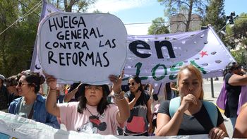 El paro general en rechazo a la reforma laboral, tendrá impacto en los servicios de Río Negro y el Alto Valle.